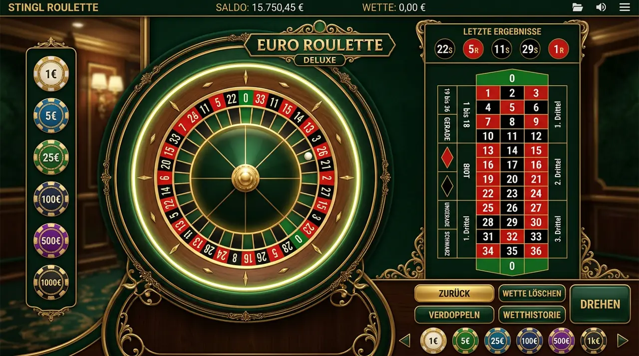 Tischspiele im Oscarspin